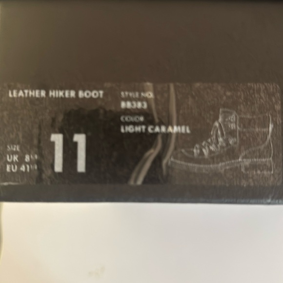 NWT, JCrew gorgeous Nordic leather hiking boot in camel. Size women’s 11. - Picture 11 of 11